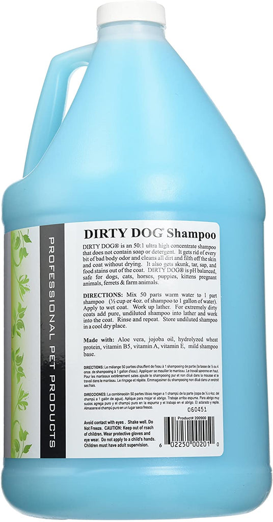 NaturesChoice® Dirty Dog® Shampoo 50:1 - Groomersbuddy