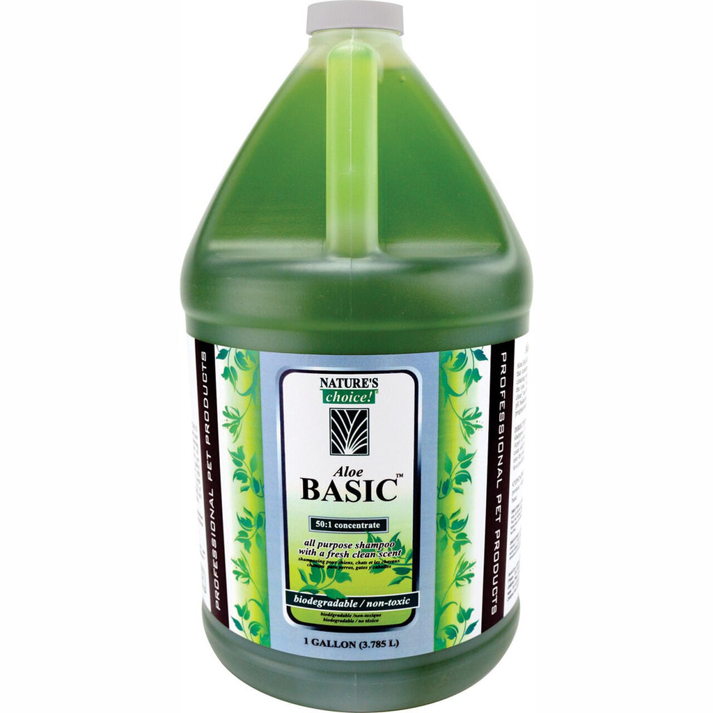 Nature's Choice® Aloe Basic Shampoo 50:1 - Groomersbuddy